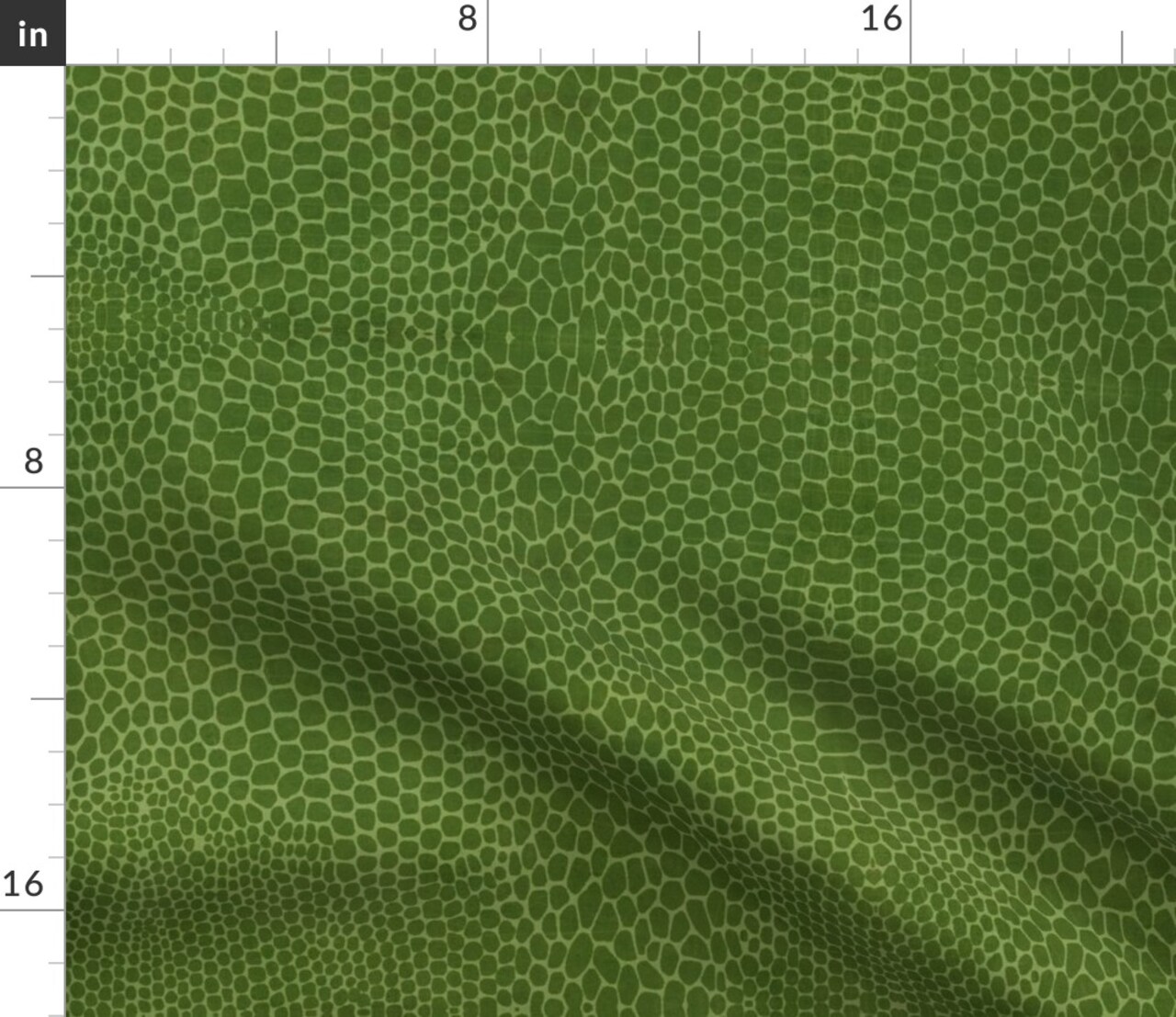 Dino Skin Green Scales Dinosaurs Boys Prehistoric Reptile Costume Custom Printed Fabric by Spoonflower Various Fabrics by the Yard or Fat Quarter